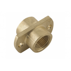 Spartan Hose Plate PVC 15mm Brass DR - HPPVC15